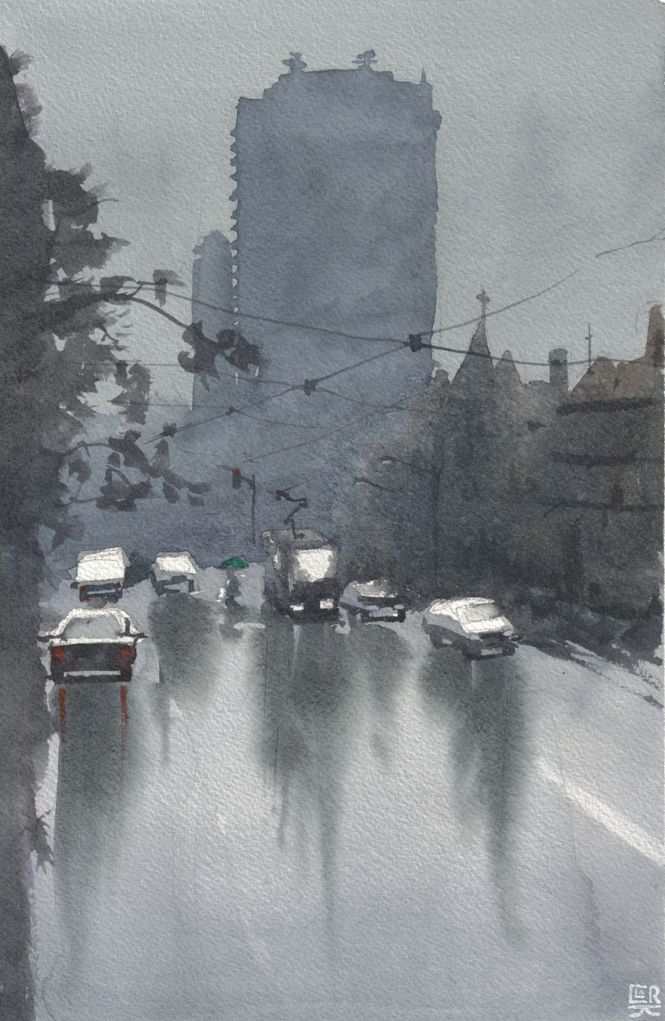 Master Study Joseph Zbukvic — Watercolor, 8x12 in