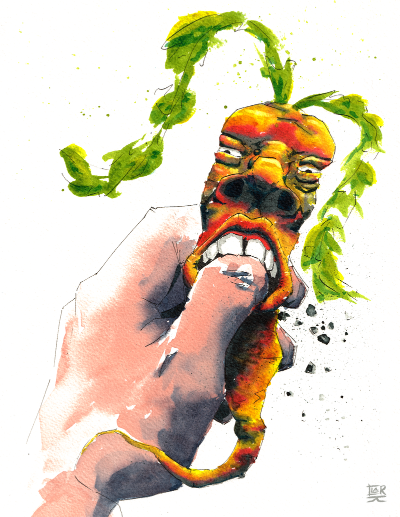 Crunchy Carrot, print edition