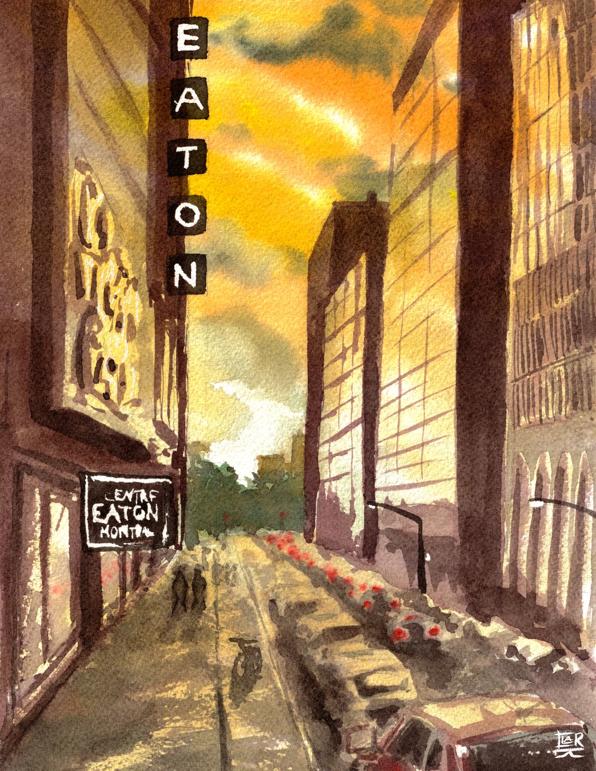 Eaton Centre, print edition