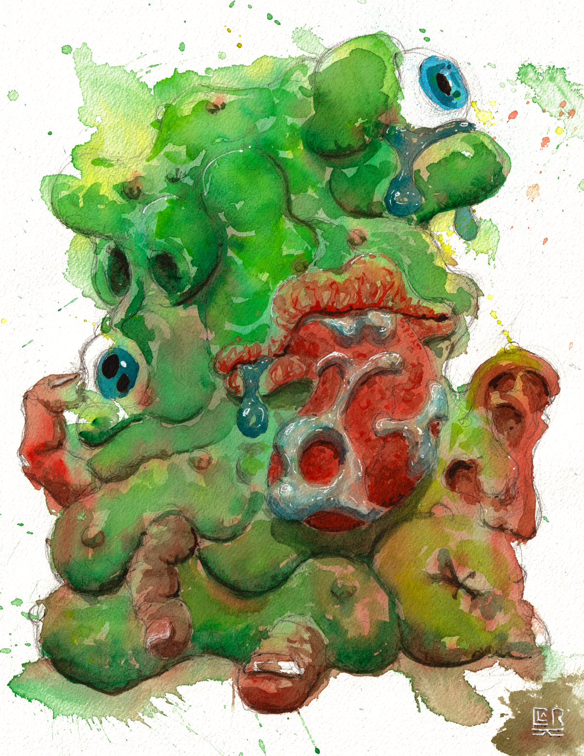 Homunculus, print