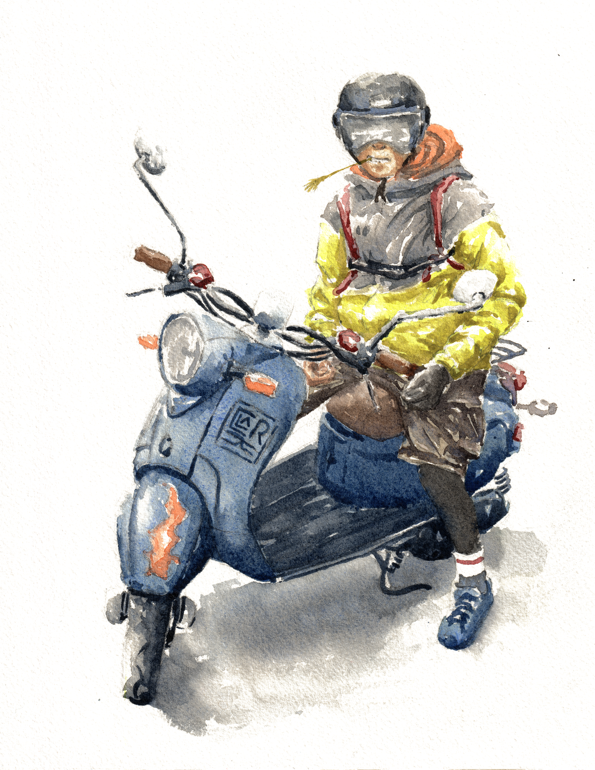 Montreal Rider, print edition
