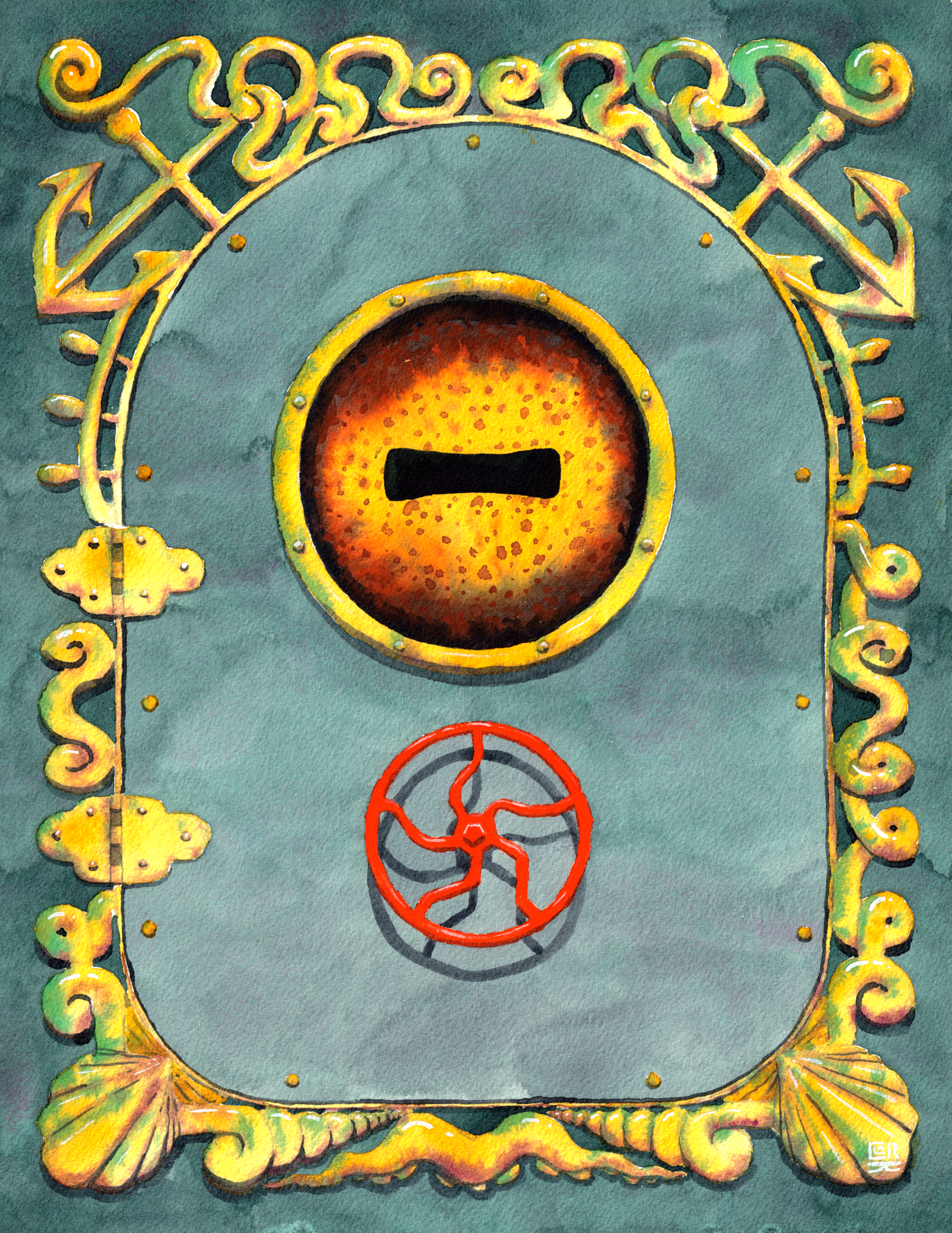 Door to the Nautilus - PRINT