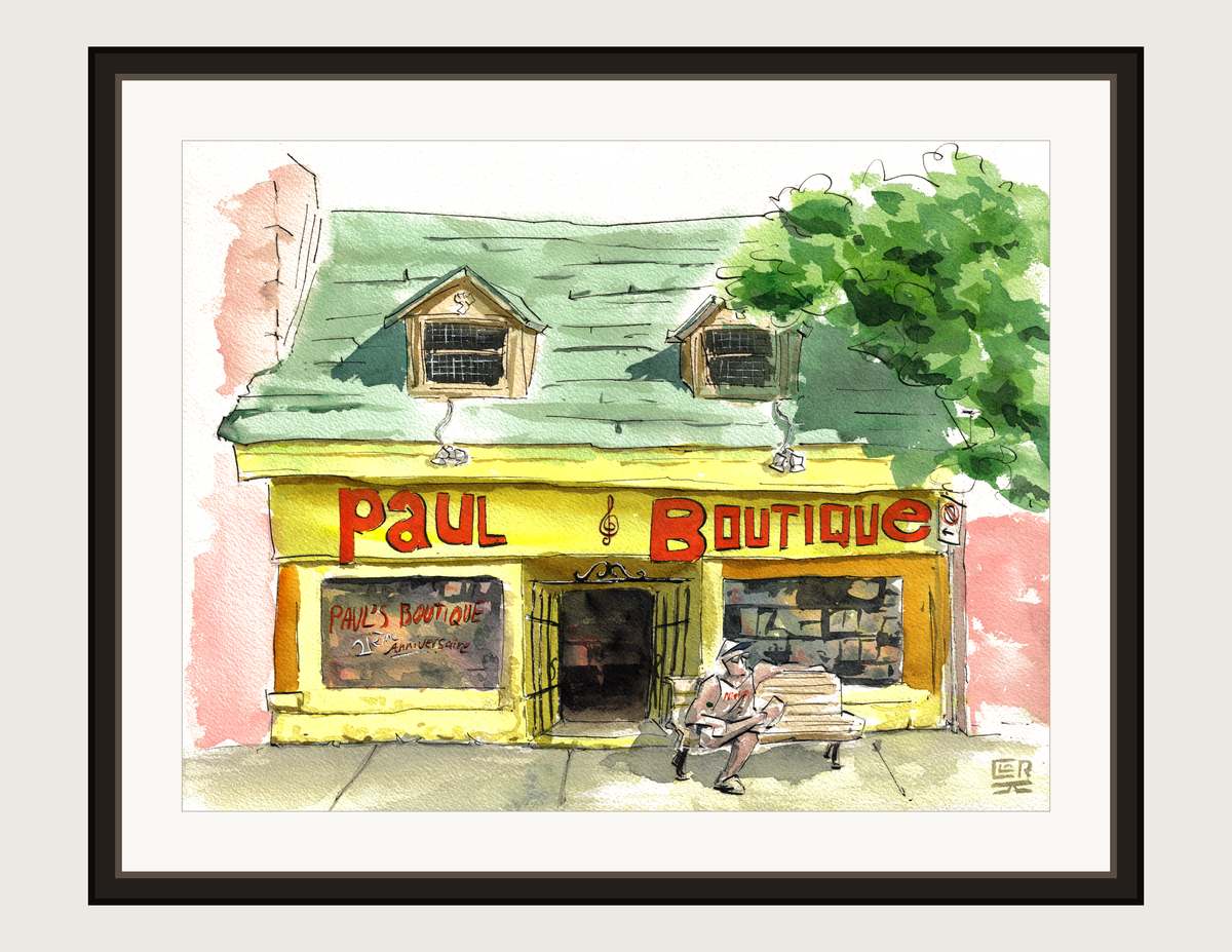 Paul Boutique, framed print