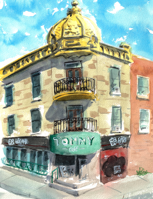 Tommy Café, print