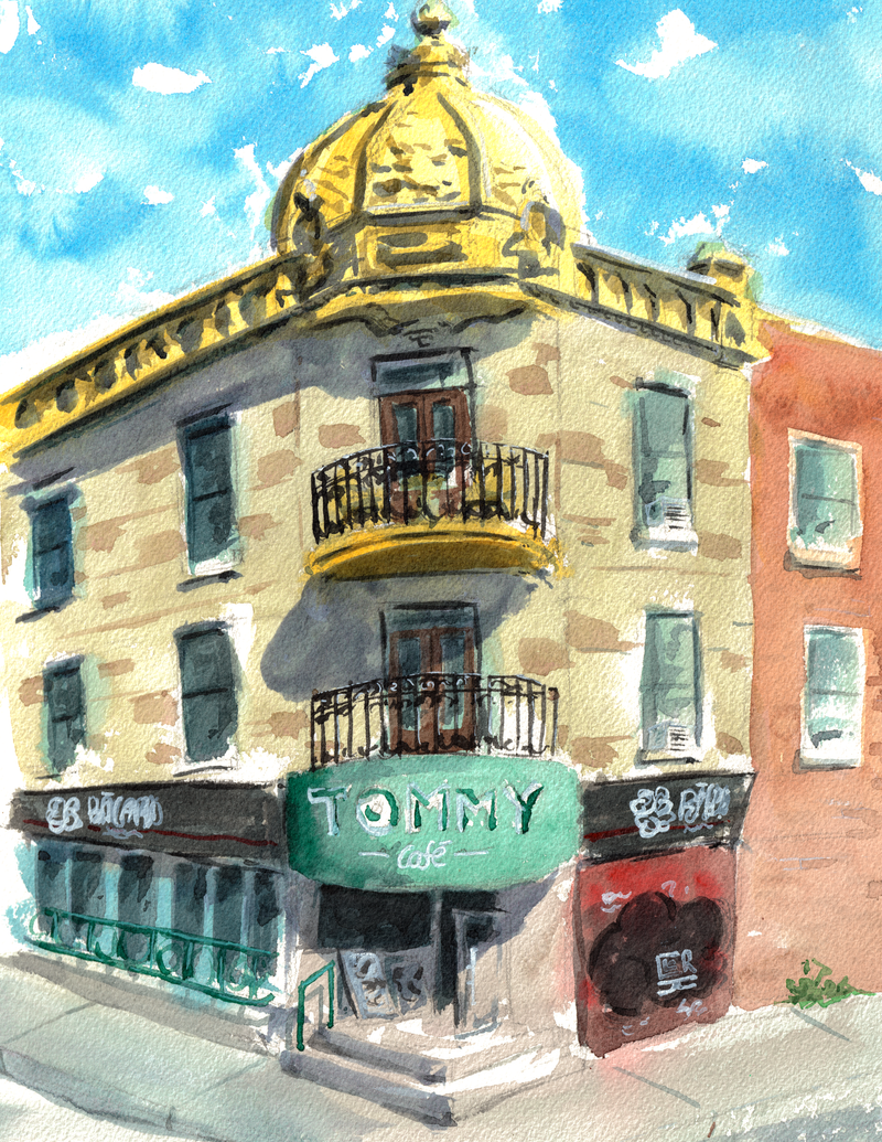 Tommy Café, print